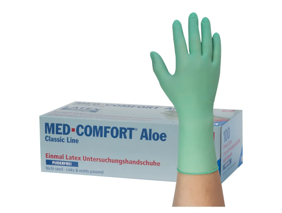 med-comfort-aloe-latexhandschuhe-ungepudert image 1