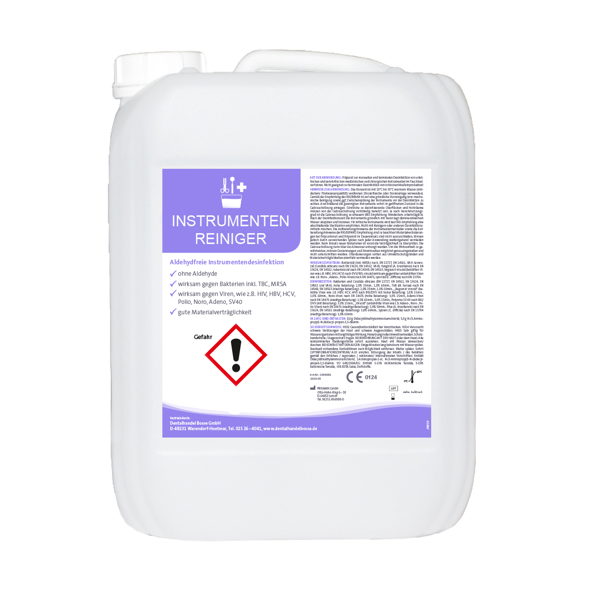 instrumentenreiniger-fl-ssig-konzentrat-5-liter-kanister-r-ckstandsfrei image 1