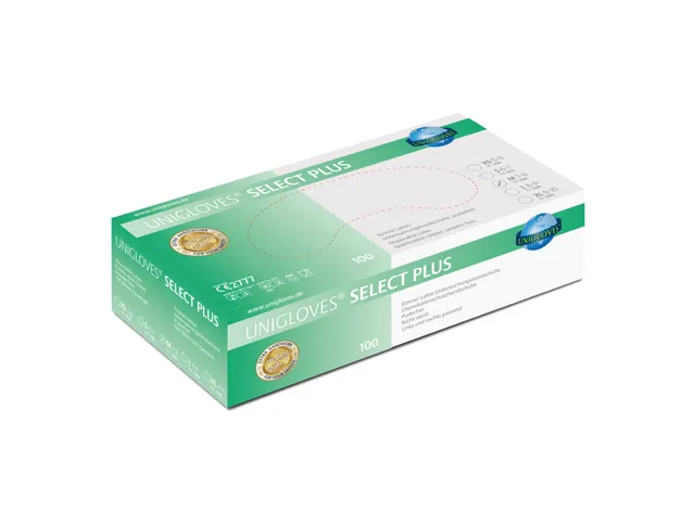 unigloves-select-plus-einmalhandschuhe-100-st-ck-puderfrei-griffig image 1