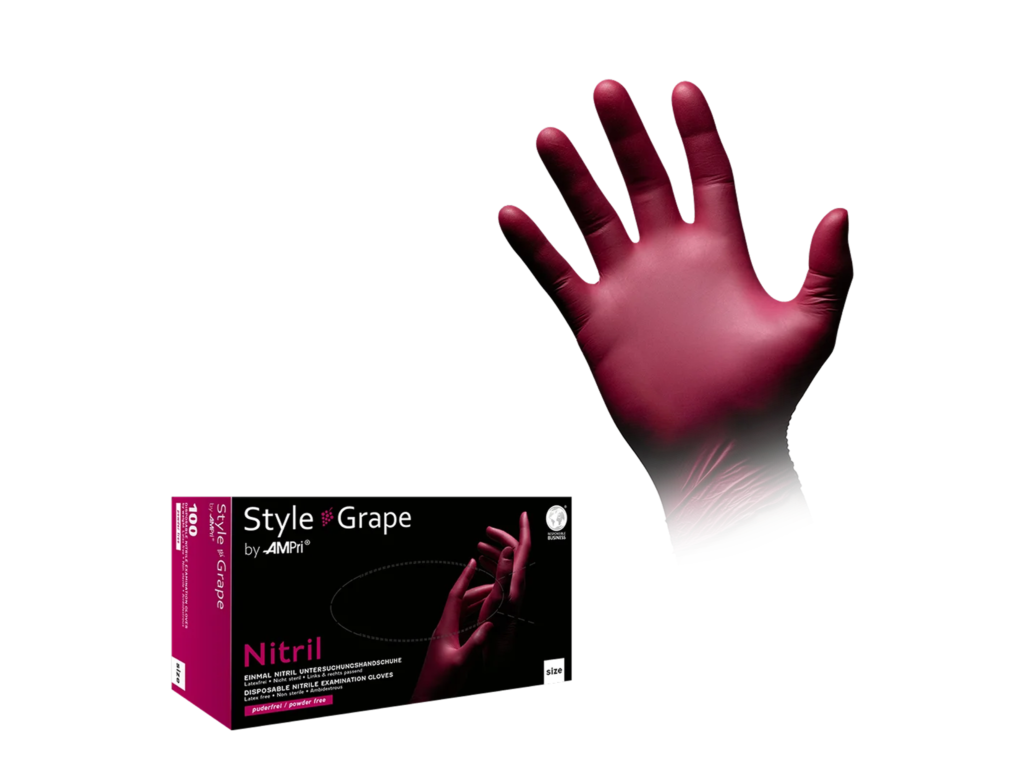style-grape-einmalhandschuhe-puderfrei-100-st-ck-lila image 1