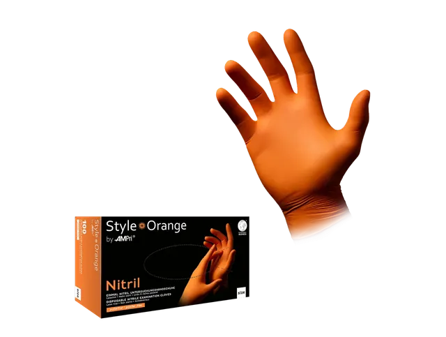 style-orange-nitrilhandschuhe-puderfrei-100-st-ck image 1