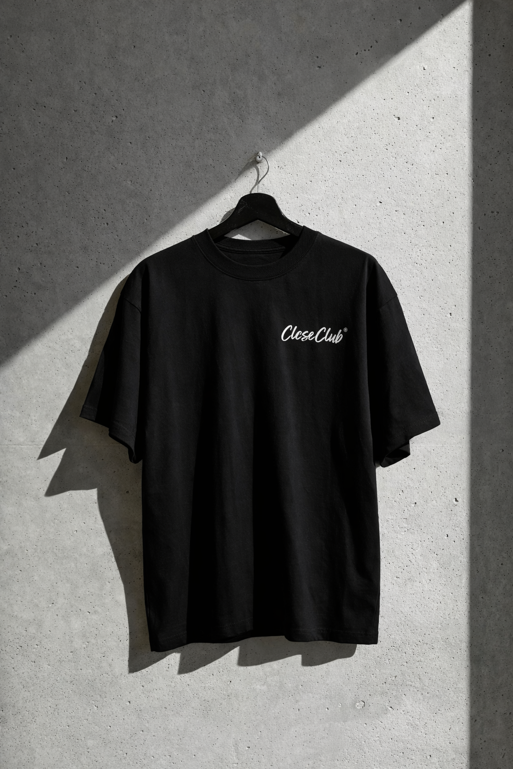 cleseclub-oversized-t-shirt-classic-black-bio-baumwolle image 1