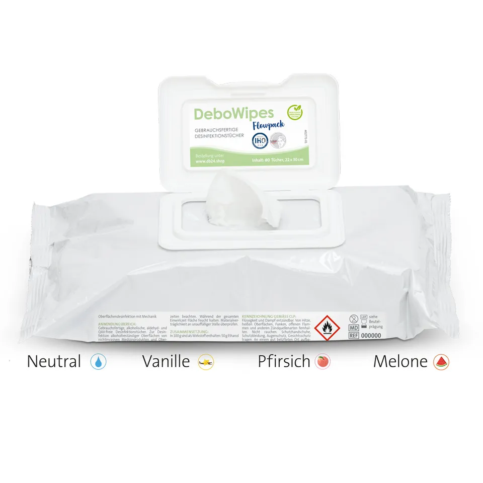 debo-wipes-desinfektionst-cher-maxi-flowpack-80-blatt image 1