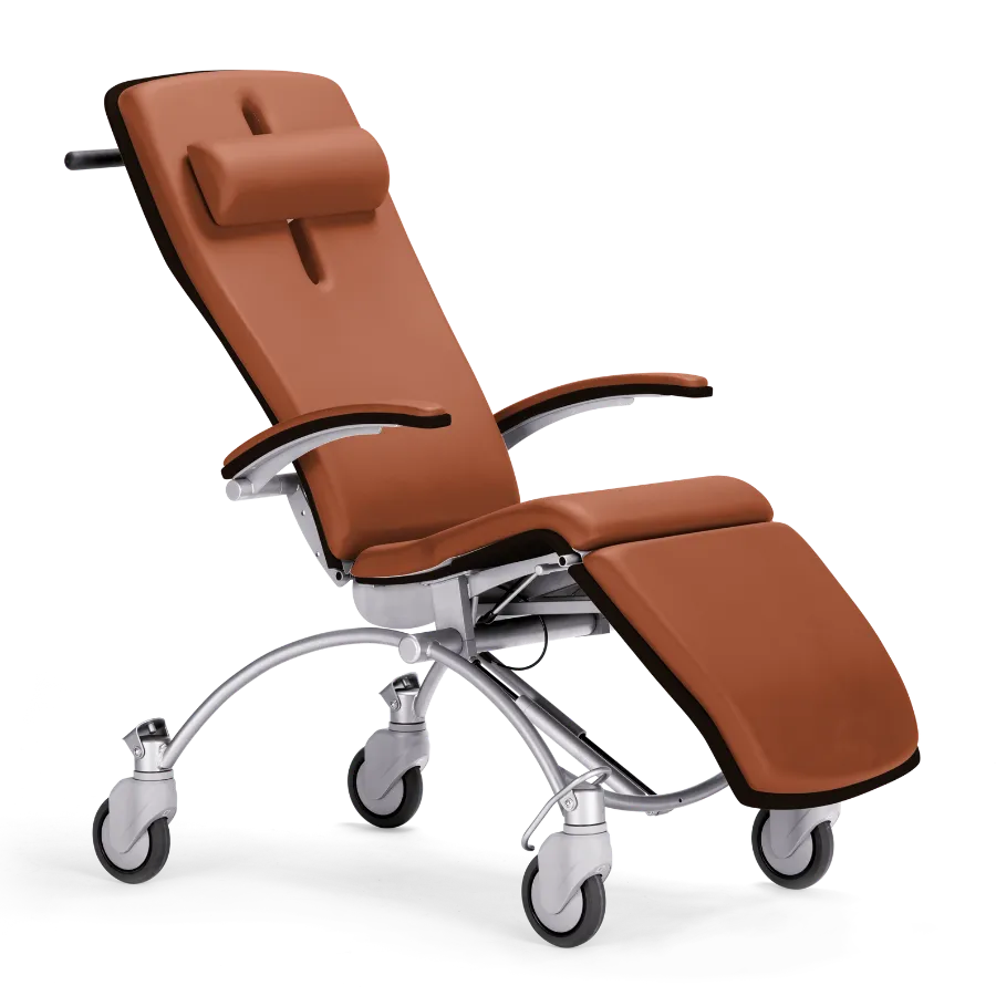 brumaba-caddy-patiententransporter-transportliege-edelstahl image 1