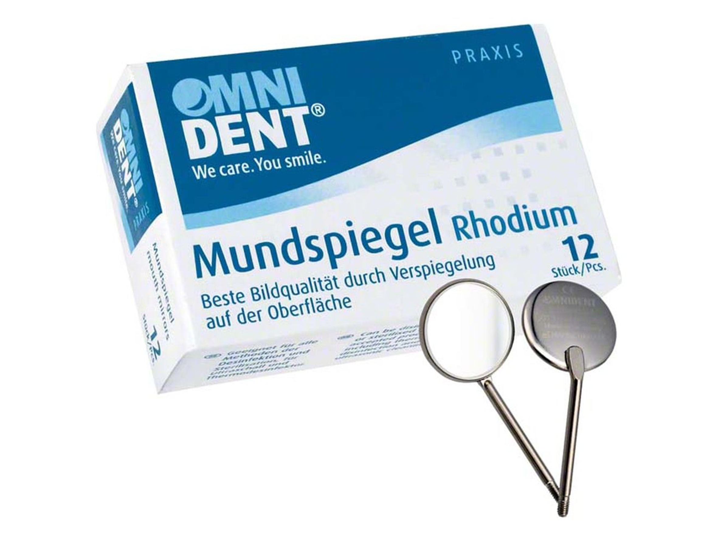 omnident-mundspiegel-rhodium-edelstahl-sterilisierbar image 1