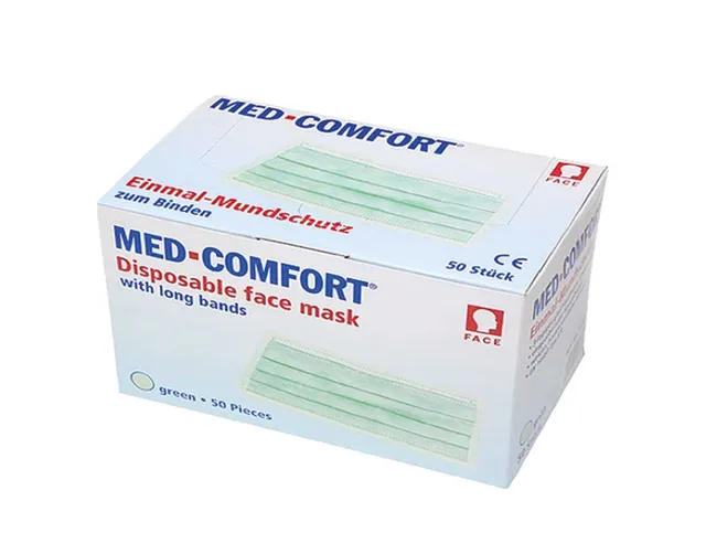 med-comfort-mundschutz-mit-band-typ-iir-einwegmaske image 1