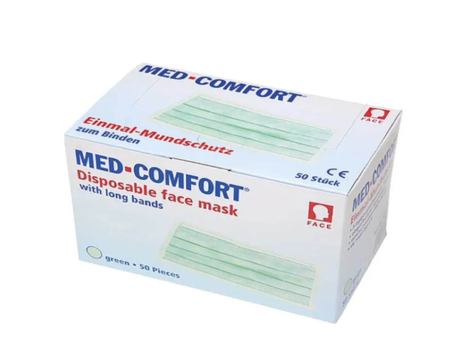 med-comfort-mundschutz-mit-band-typ-iir-einwegmaske image 1