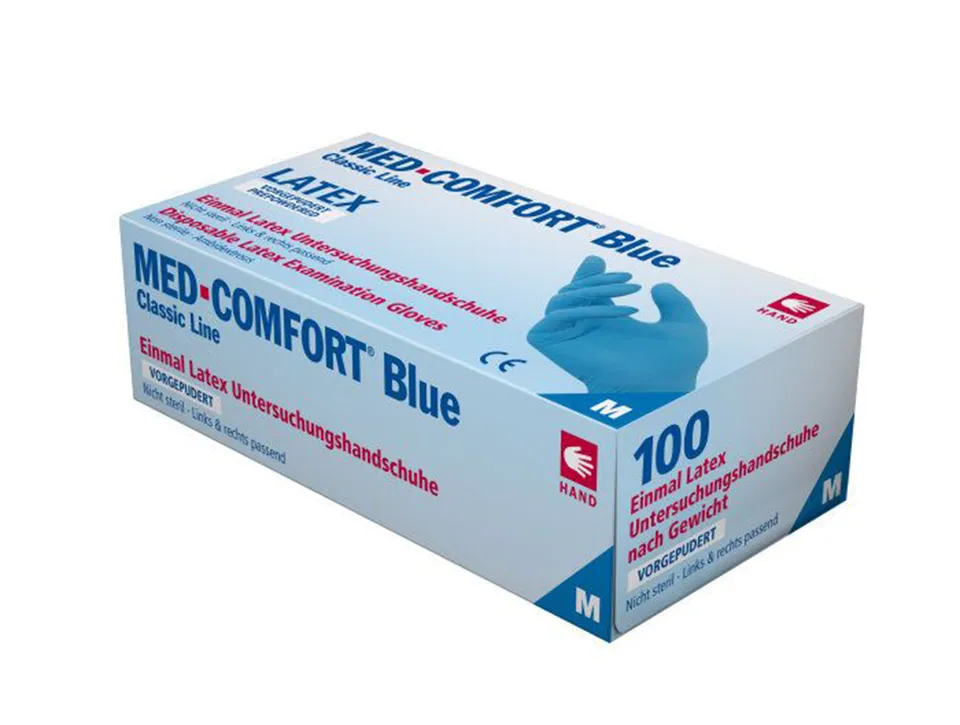 med-comfort-nitrilhandschuhe-blau-griffig-puderfrei image 1