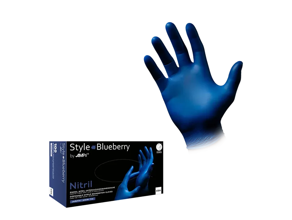 style-blueberry-einmalhandschuhe-nitril-puderfrei-100-st-ck-blau image 1