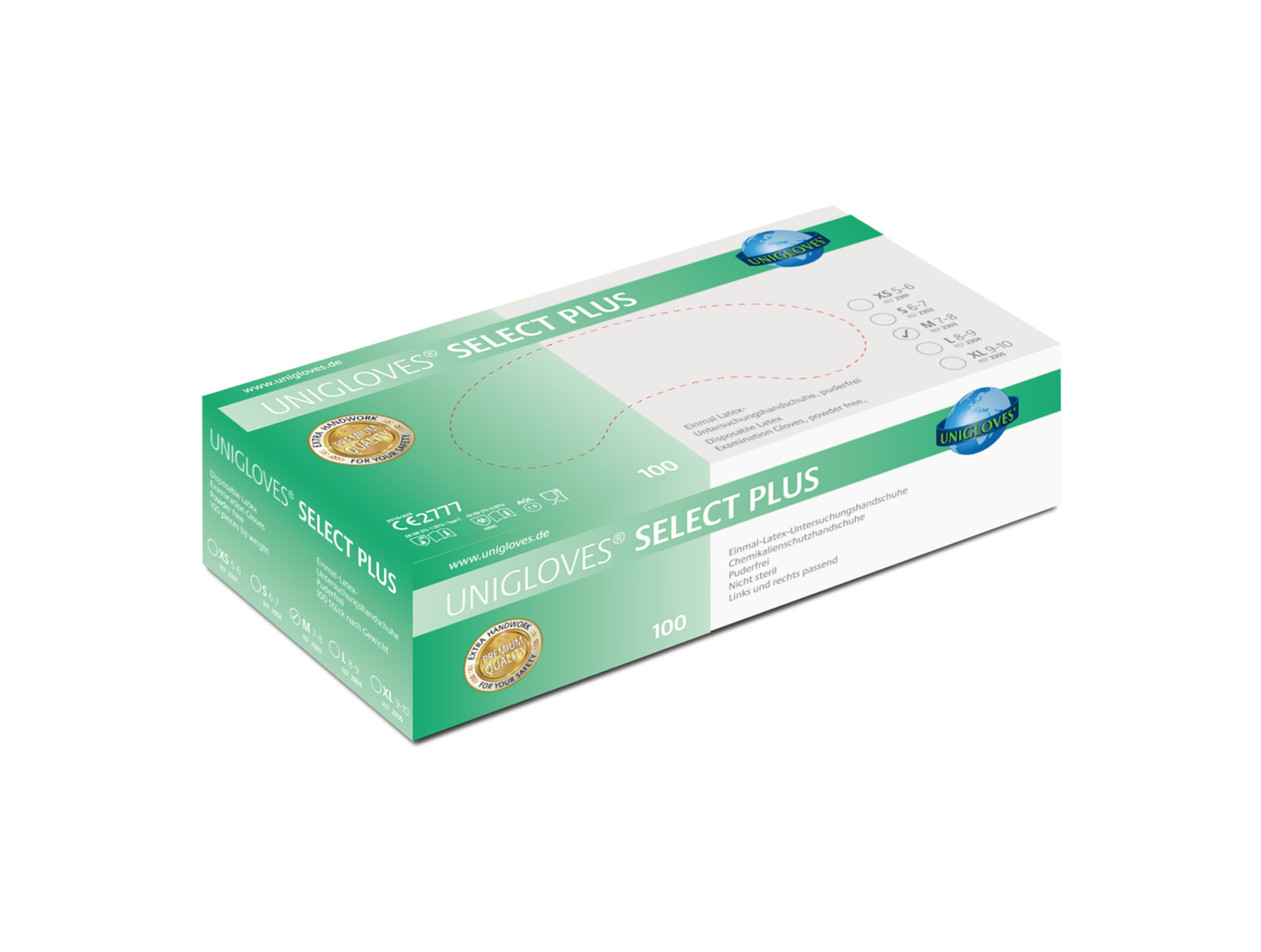 unigloves-select-plus-einmalhandschuhe-100-st-ck-puderfrei-griffig image 1