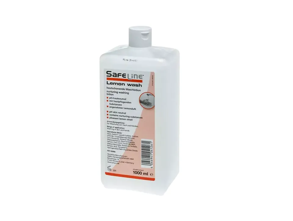 safeline-lemon-wash-waschlotion-1-l-ph-hautneutral image 1
