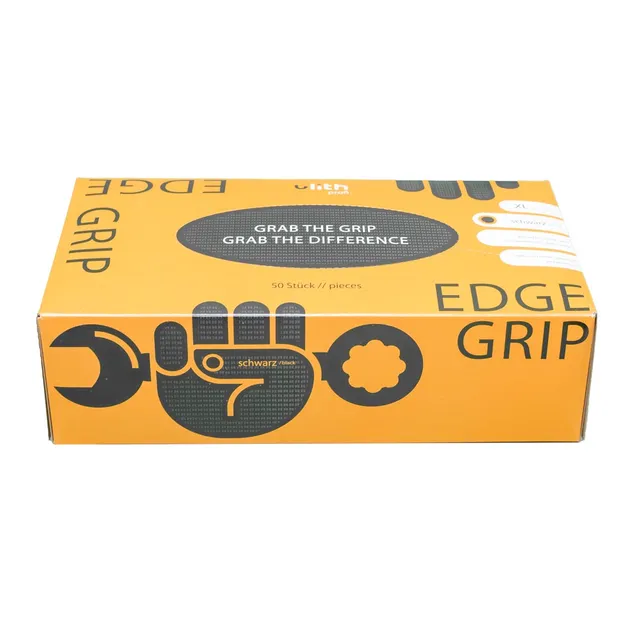 profi-grip-nitril-einweghandschuhe-orange-50-st-ck-gr-l image 1