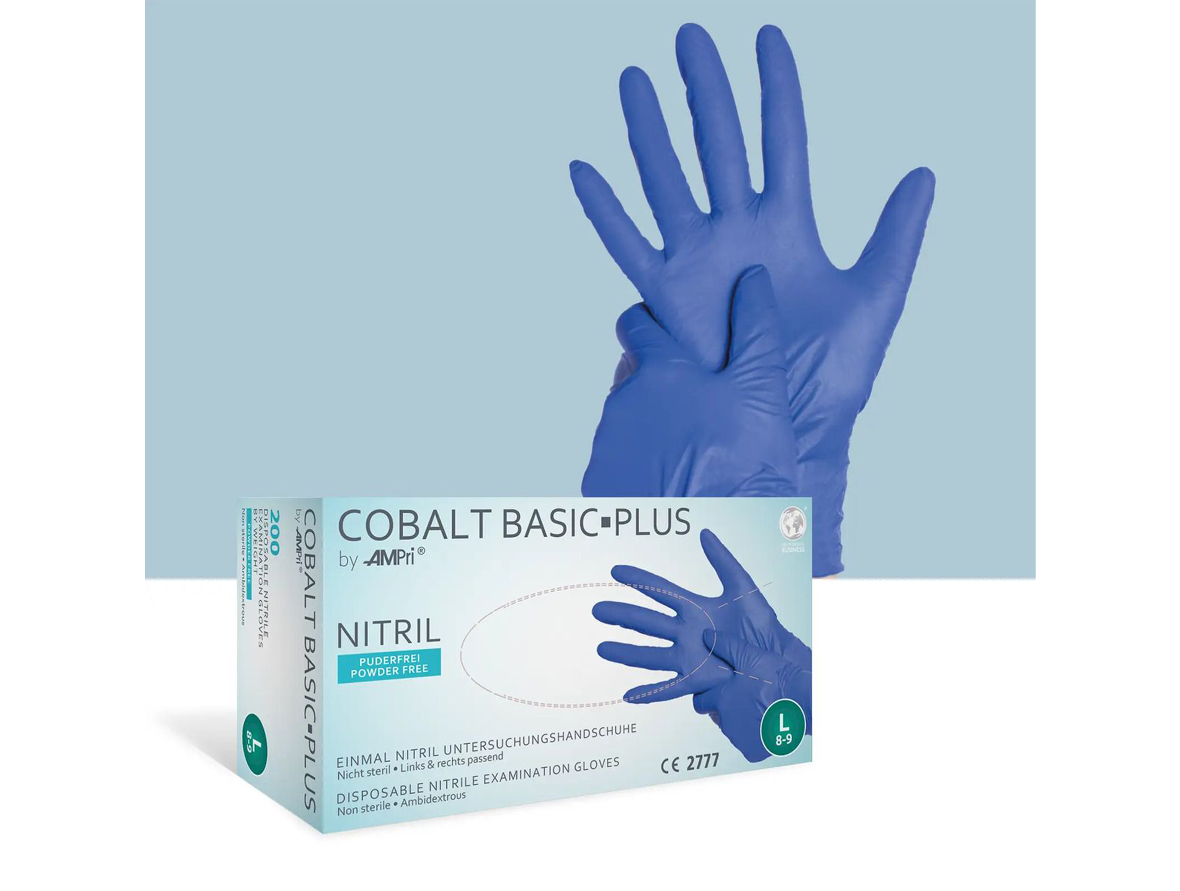 cobalt-basic-plus-nitril-einweghandschuhe-blau-flexibel image 1