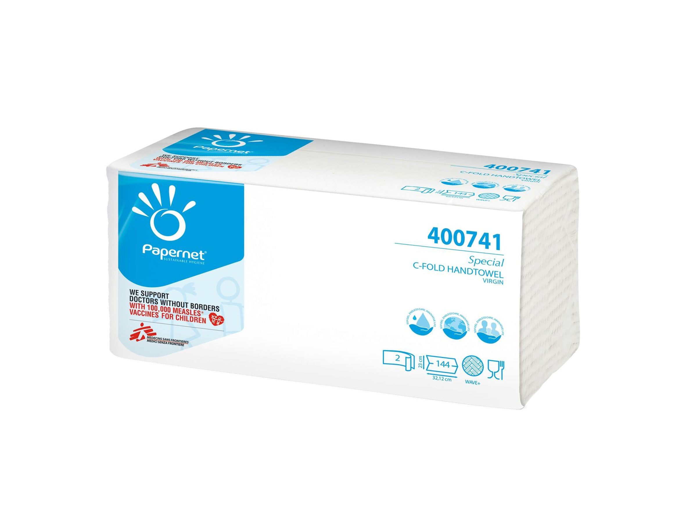 papernet-c-falz-handtuchpapier-zellstoff-wei image 1