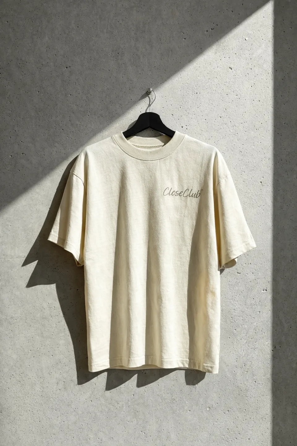 cleseclub-oversized-t-shirt-classic-black-bio-baumwolle-unisex image 1