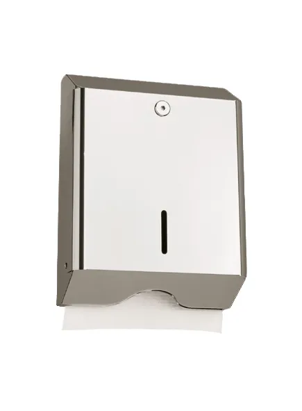 edelstahl-handtuchspender-klein-500-blatt-abschlie-bar image 1