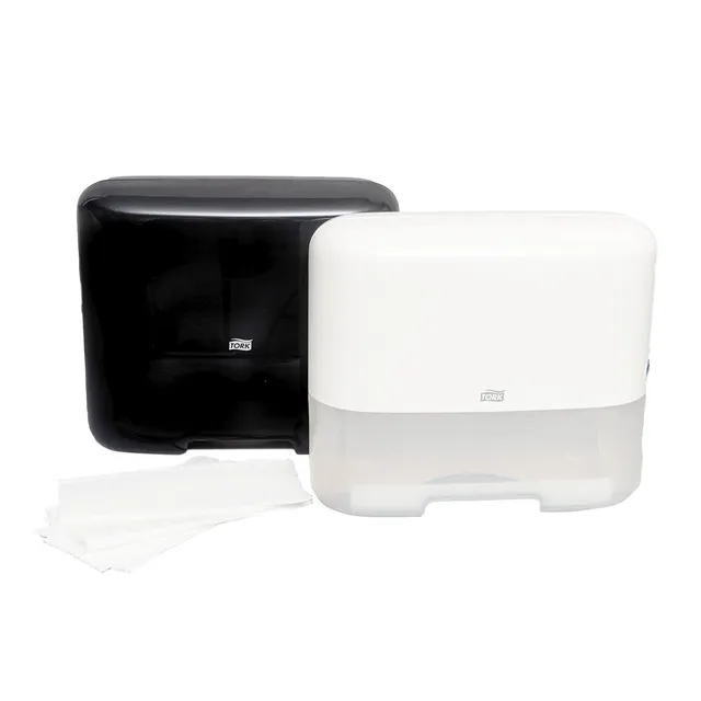tork-h3-handtuchspender-mini-wei-schwarz-elevation image 1