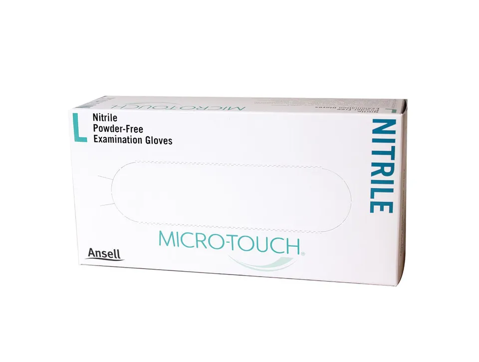 ansell-micro-touch-nitrile-nitrilhandschuhe-wei-puderfrei image 1