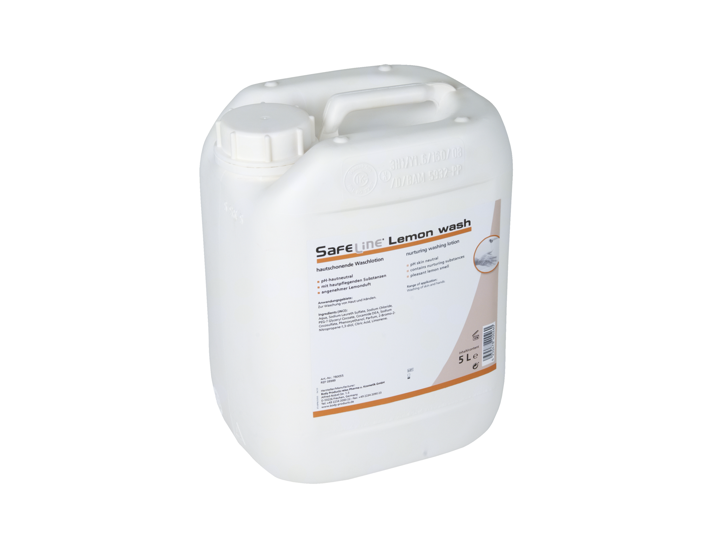 safeline-lemon-wash-waschlotion-5-l-ph-hautneutral image 1
