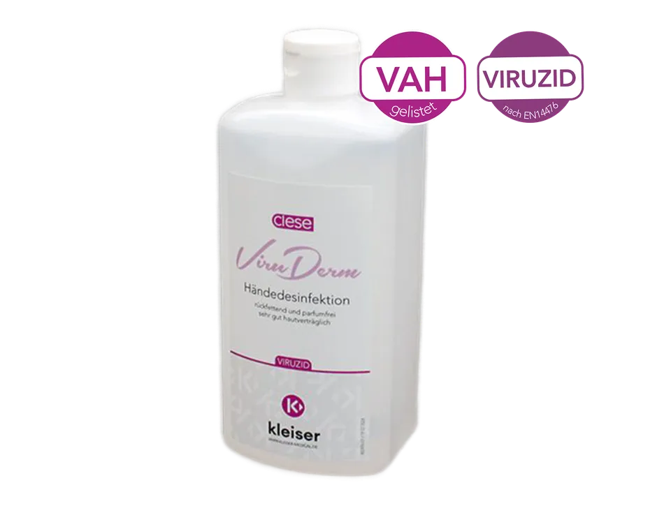 clese-viruderm-h-ndedesinfektion-500-ml-haut image 1